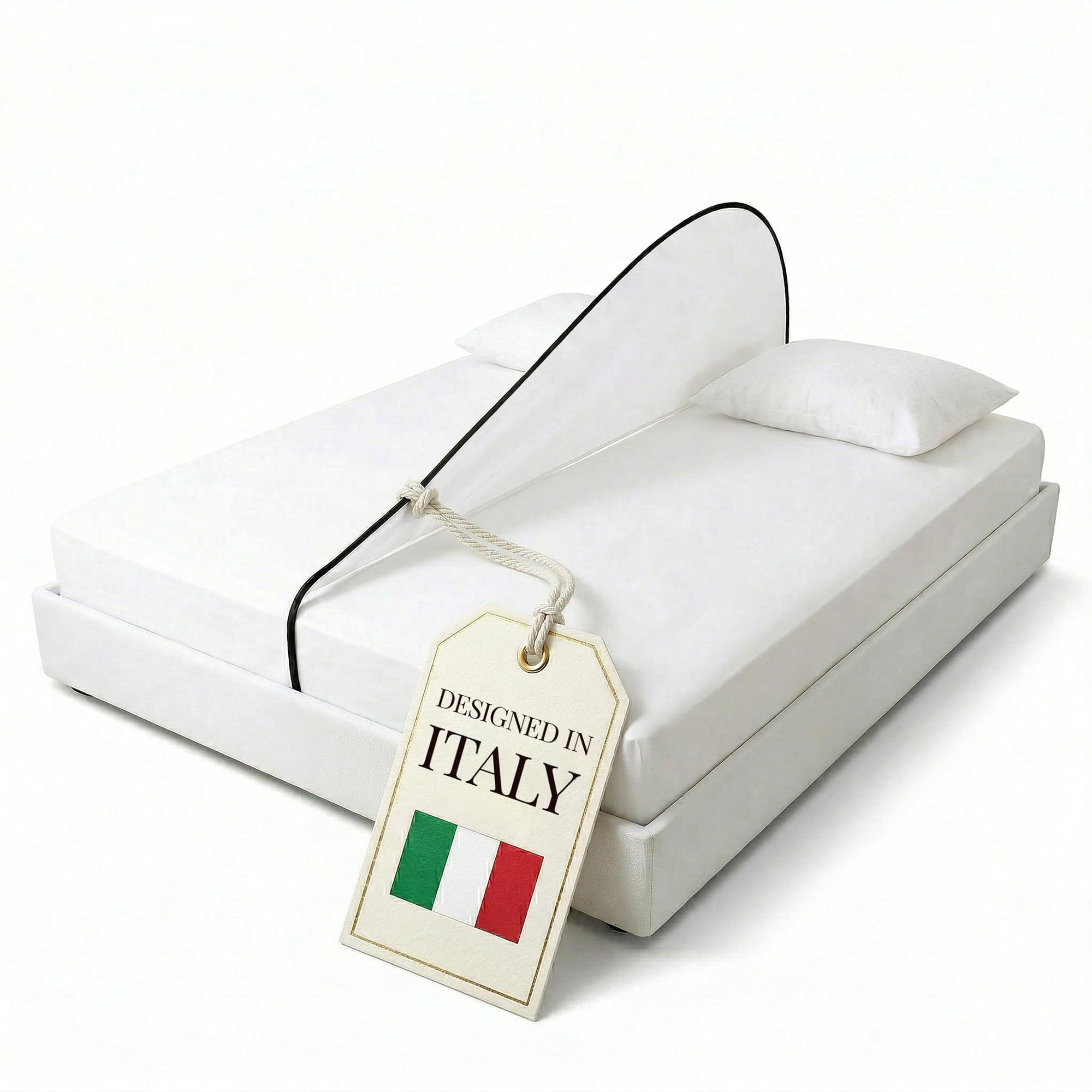 Divisorio Letto Portatile – Separatore per Letto Matrimoniale e Singolo | Privacy e Comfort per Dormire Meglio | Ultraleggero (400 g) | Facile da Montare | Ideale per Viaggi, Hotel, Famiglia