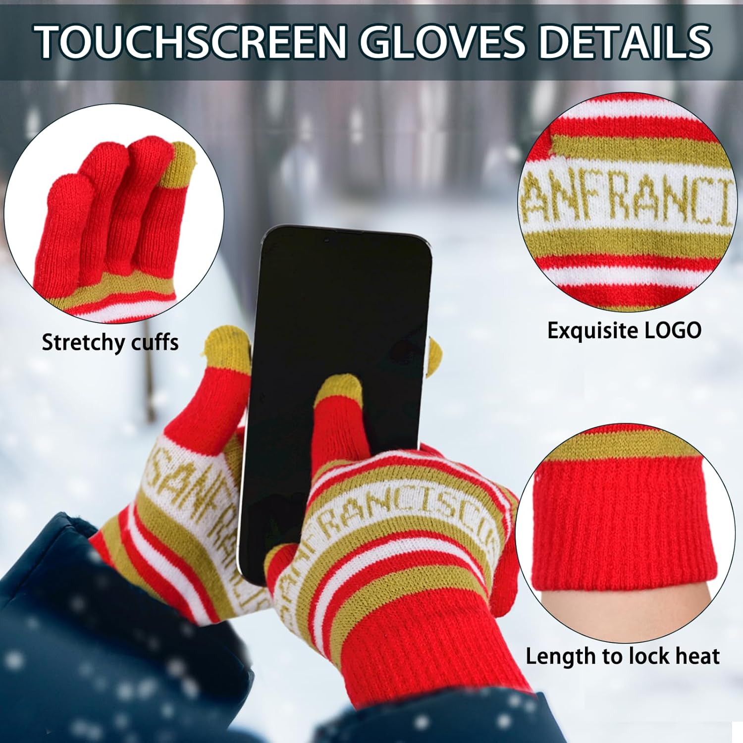 Vintage Classic Skull Cap Beanie Hat Cuffed Winter Hat Knit Comes with Warm Socks Gifts for Men Women Fans - Image 3