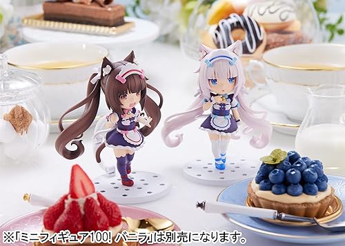 Miniatura 7 de Plum Nekopara Chocola Mini-Figure 100 - Figura de PVC sin escala, multicolor, 4 pulgadas