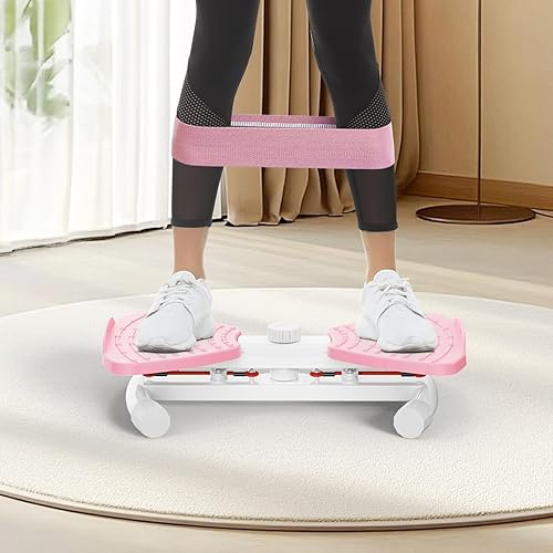 Miniatura 3 de Waist Twister Machine with Resistance Band, Silent Exercise Twist Board for Core & Belly Fat Workout, Non-Slip Home Fitness Disc for Men & Women