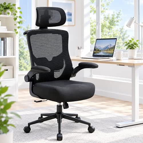 Office Desk Chair for Long Hours & Back Pain Relief