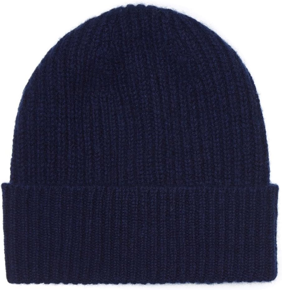 Oxfords Cashmere100% Cashmere Beanie Hat in 3ply, Made in Scotland
