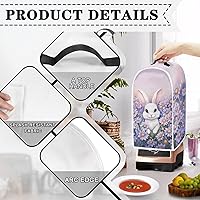 Vista 34 de doginthehole Hummingbird Blender Covers for Kitchen, Washable Appliance Covers Anti Fingerprint Stain Resistant Polyester Blender Dust Cover