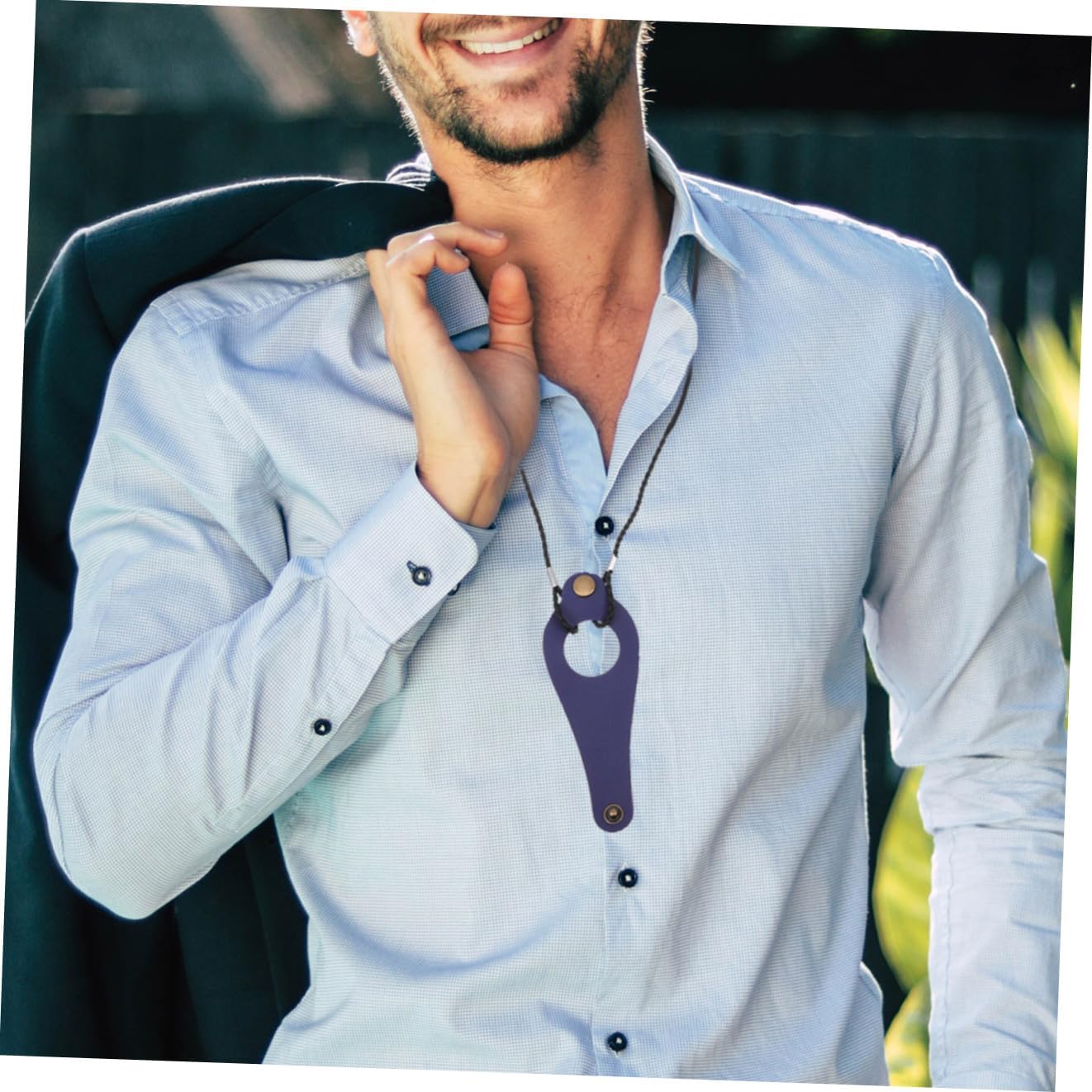 2pcs Non-slip Eyeglasses Hanging Chain Pu Strap Vintage Style Glasses Rope Outdoor Anti-lost Holder for Men and Women