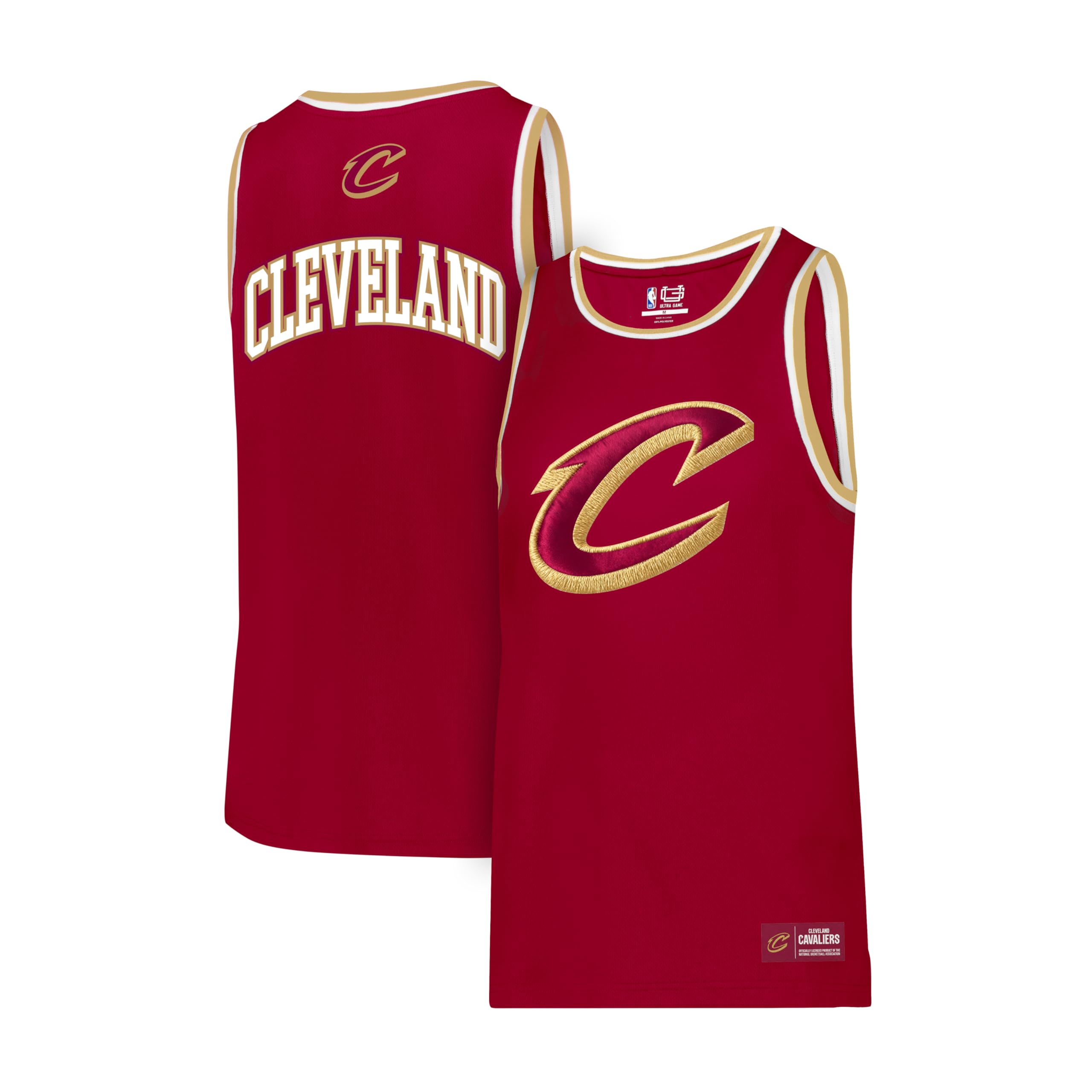 Ultra Game Men's NBA Official Super Soft Jersey Tank Top Muscle T-Shirt
