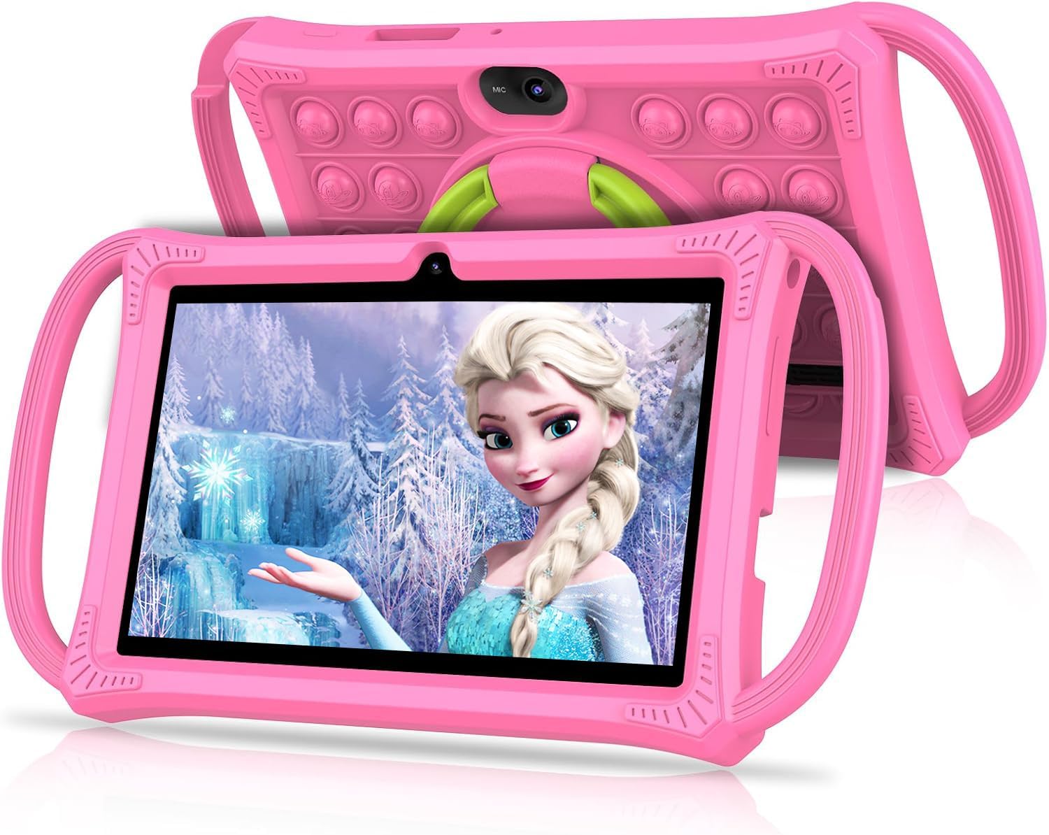 VASOUN Kids Tablet 7 inch, Android 13 Tablet for Kids, Toddler Tablets with Shockproof Case, 4GB(2+2) RAM 32GB ROM, Parental Control, GMS Certified WiFi Dual Camera with Eye Protection (Pink) VASOUN Kids Tablet 7 inch, Android 13 Tablet for Kids, Toddler Tablets with Shockproof Case, 4GB(2+2) RAM 32GB ROM, Parental Control, GMS Certified WiFi Dual Camera with Eye Protection (Pink)