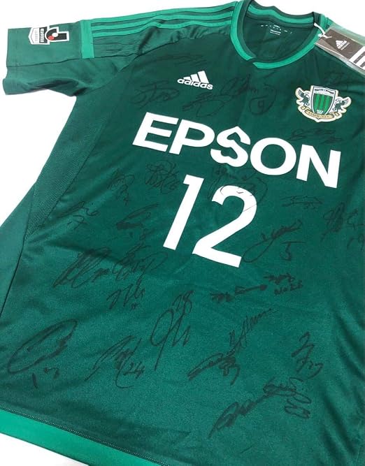 Amazon 松本山雅fc ユニフォーム サイン入り サポーターナンバー12 Lサイズ ユニホーム サッカー Jリーグ おもちゃ おもちゃ