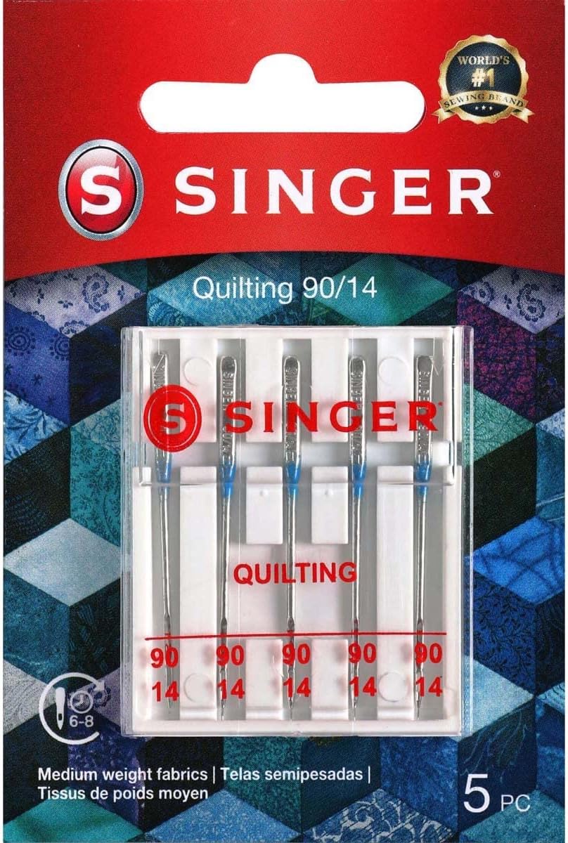 SINGER 04714 Size 90/14 Universal Machine Quilting Needles
