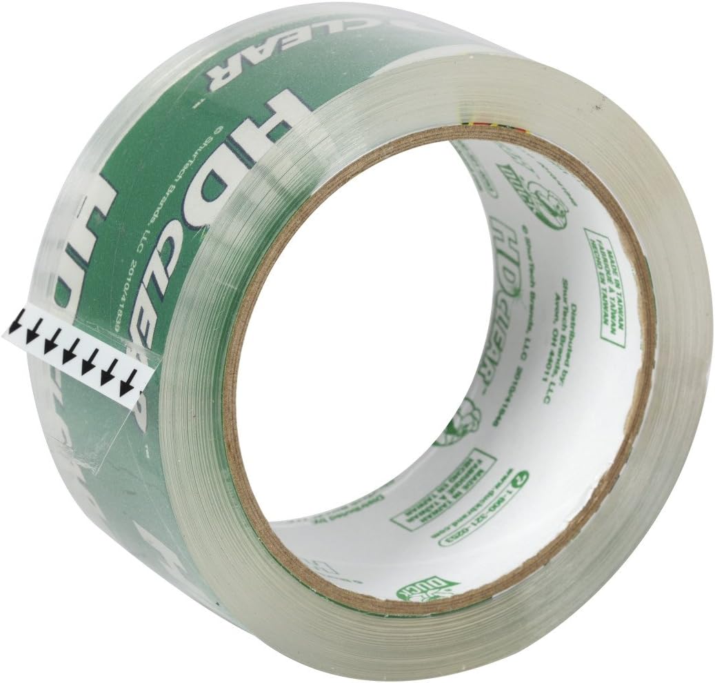 Buy Duck HD Clear Heavy Duty Packing Tape Refill, 6 Rolls, 1.88 Inch x