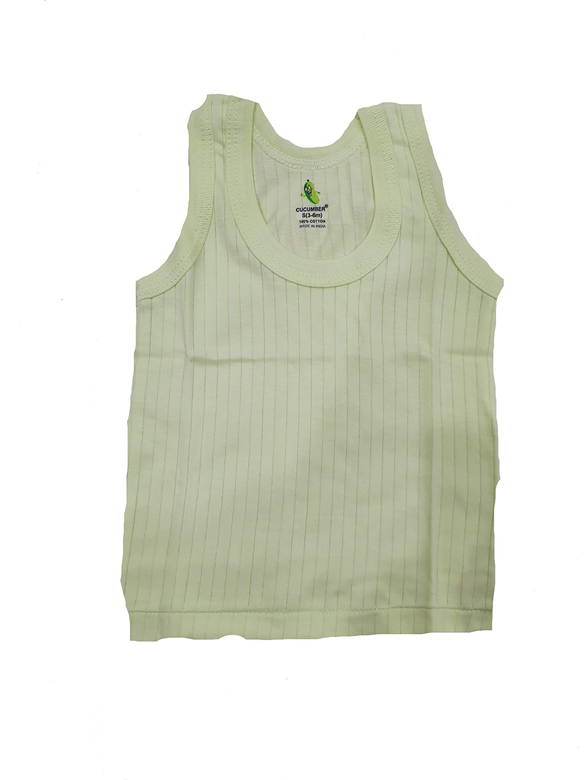 Cucumber Baby Boys And Girls 100 Pure Cotton Kids Vest