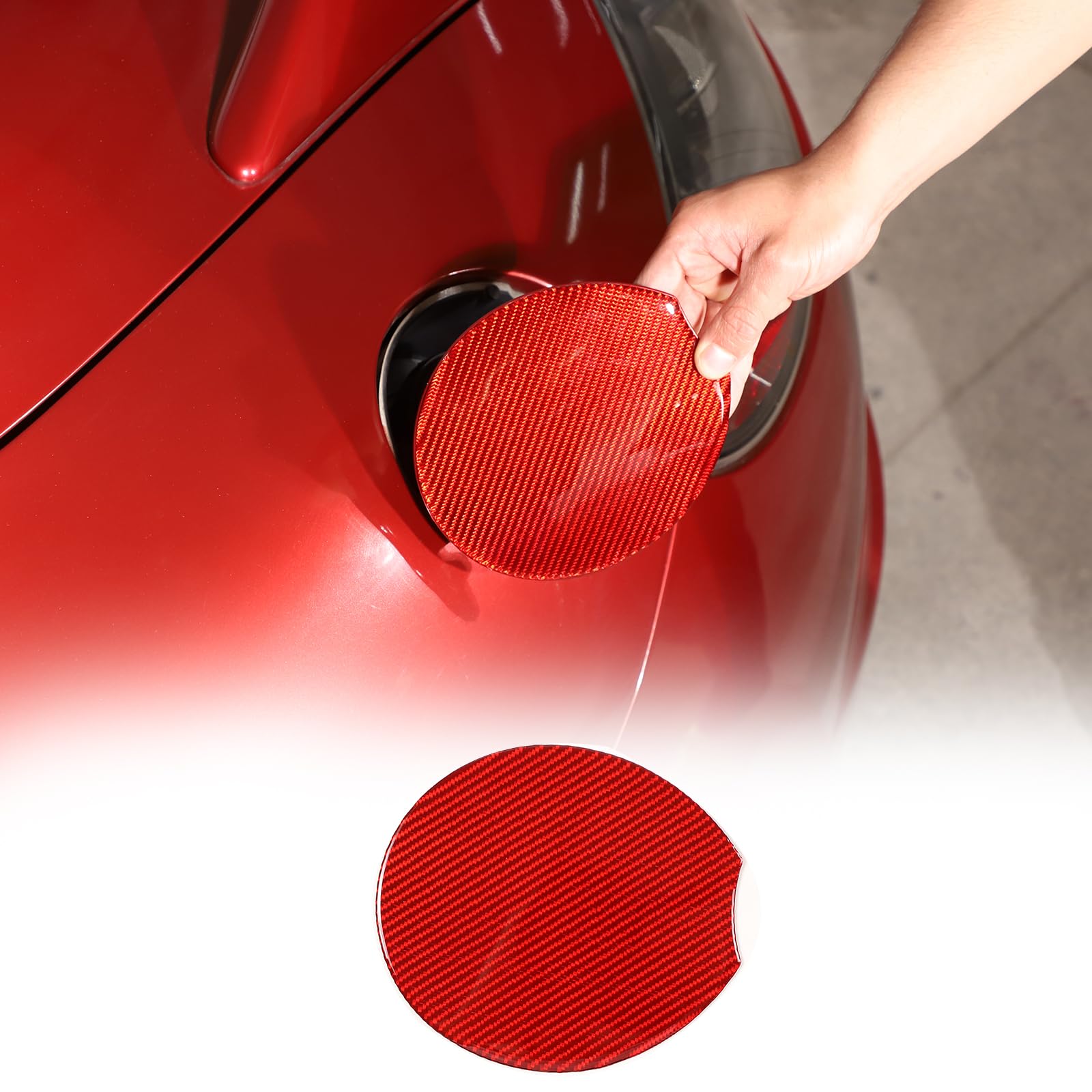 Amazon.com: Fuel Tank Cap Trim Sticker Compatible with Mitsubishi