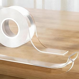 Clear Edge Protector Strip Sharp Edge Wrap Cover Tape,1.18 in x 13.12 FT,Self Adhesive Protective Bumper Guards for Cabinet Door Desk Glass Table Bed Furniture,Kitchen Countertop,Waterproof