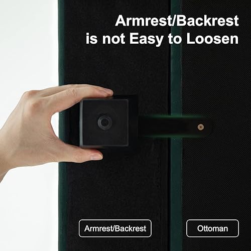 Miniatura 141 de Belffin Sofá modular Módulo medio con almacenamiento Accent Silla sin brazos para sofá modular seccional terciopelo gris Gris,Negro -,Azul,Verde