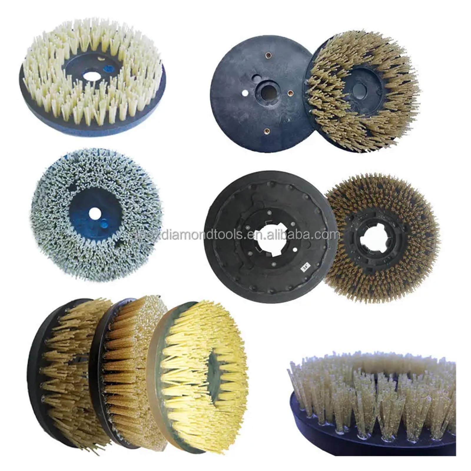 5inch 17inch spazzola di macinazione per marmo lucidatura spazzola di pelle per granito(Stronger quality,1500_1PC_15INCH 380MM)