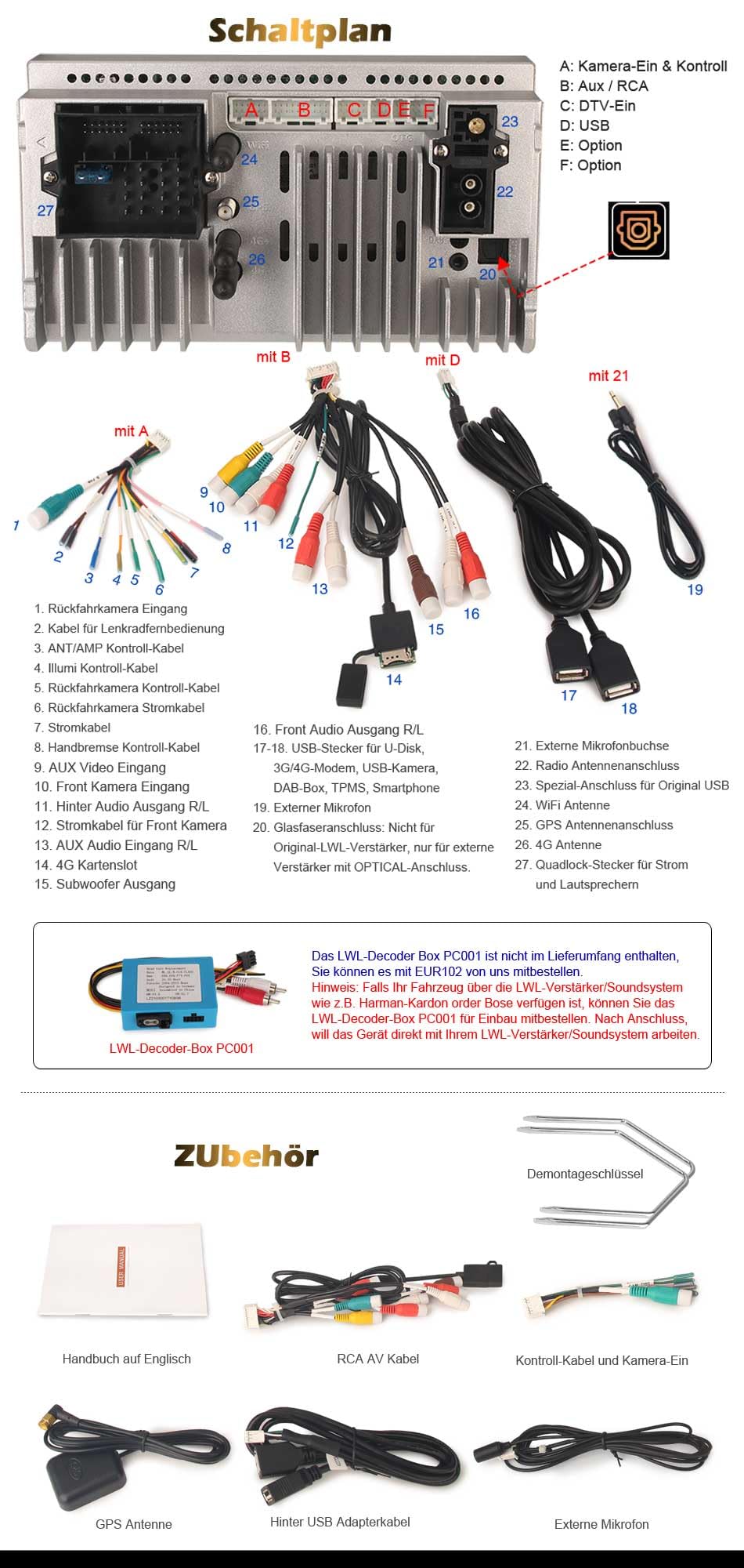 8-rdzeniowy 4 + 64 GB 8,4 cala Android 14 radio samochodowe do Porsche Cayenne 2010-2017 GPS nawigacja Carplay Auto DSP IPS OBD Bluetooth A2DP DVB-T/T2 WiFi DAB+ TPMS DVR