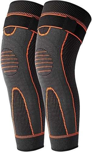 Gcroet Rodillera de turmalina acupresión rodillera autocalentable soporte moldeador ajenjo accesorios de fitness naranja L