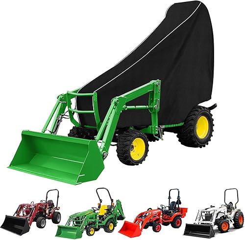 Cubierta de tractor compacta, cubierta de carenado de tractor 600D, protección para todo tipo de clima, accesorios de tractor compatibles con