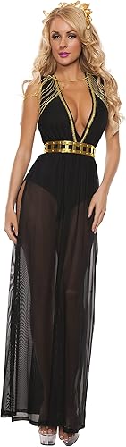 Starline Disfraz de diosa negra para mujer Negro Starline Disfraz de diosa negra para mujer Negro