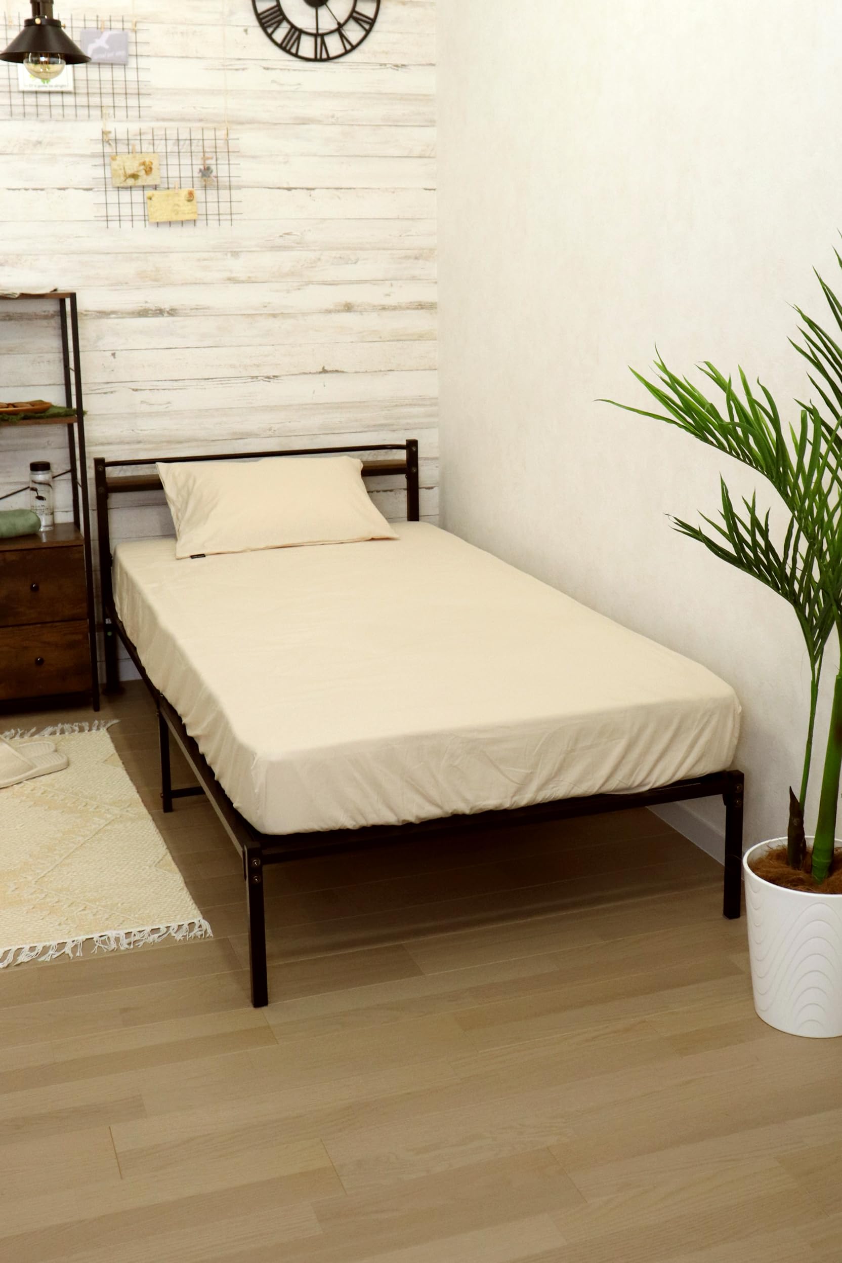 CAMEL PALMS ボックスシーツ シングル 3色セット Amazon｜CAMEL PALMS 日本製 綿麻 キャンバス調厚地 ボックス