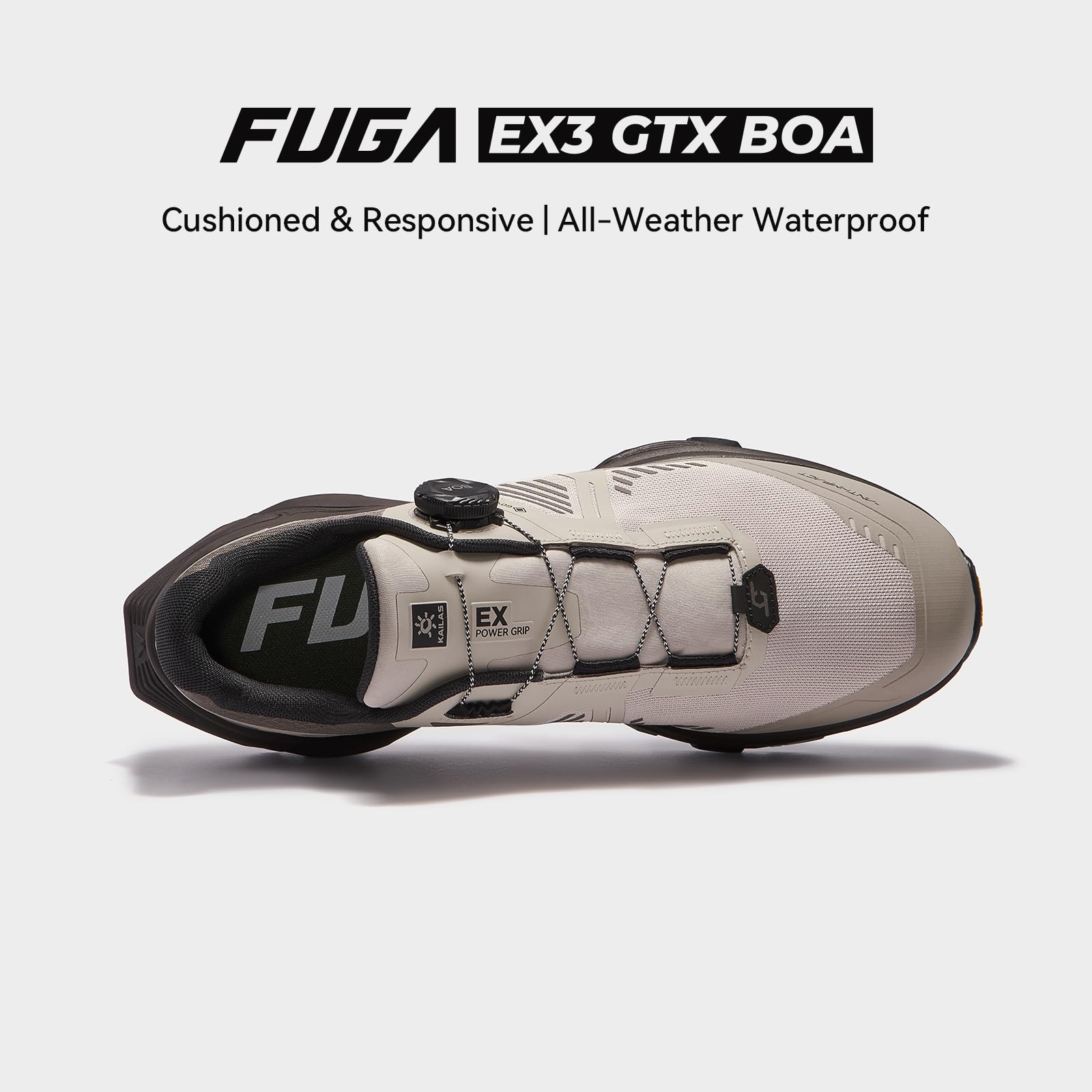 KAILAS FUGA EX3 BOA GTX Zapatillas de senderismo impermeables para hombre, ligeras, antideslizantes, para correr