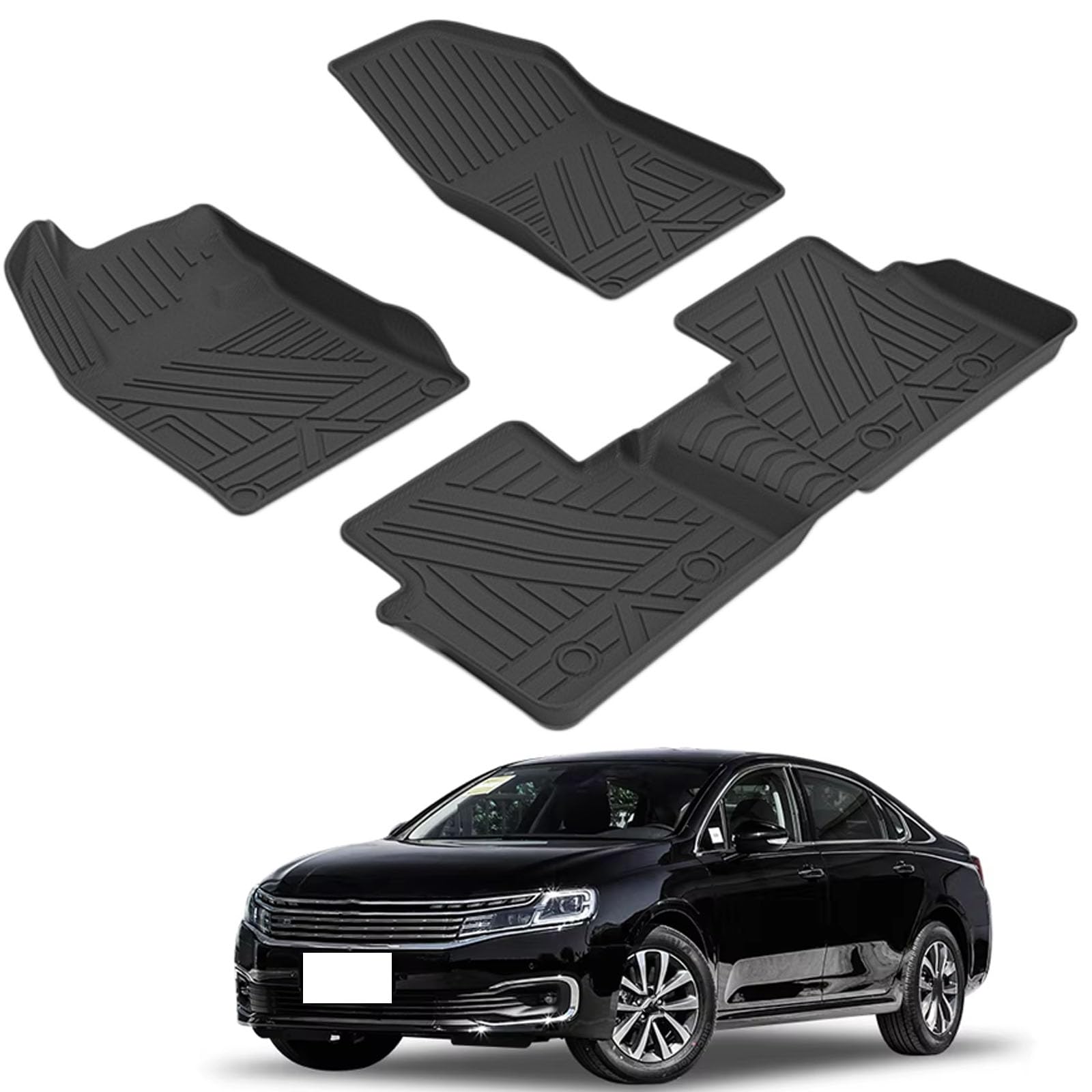 PAPEP Floor Mats for Citroën C6 2017-2023 RHD