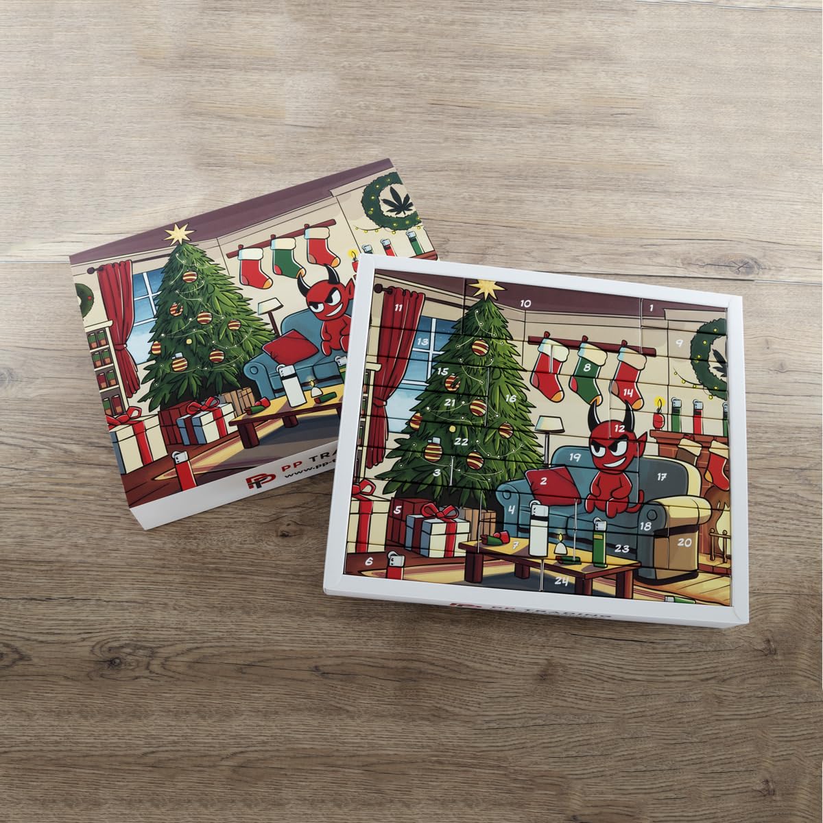 Clipper Adventskalender mit 17 verschiedenen original Clipper Feuerzeugen und viel Zubehör! Großer Kalender - Perfekt für Sammler!