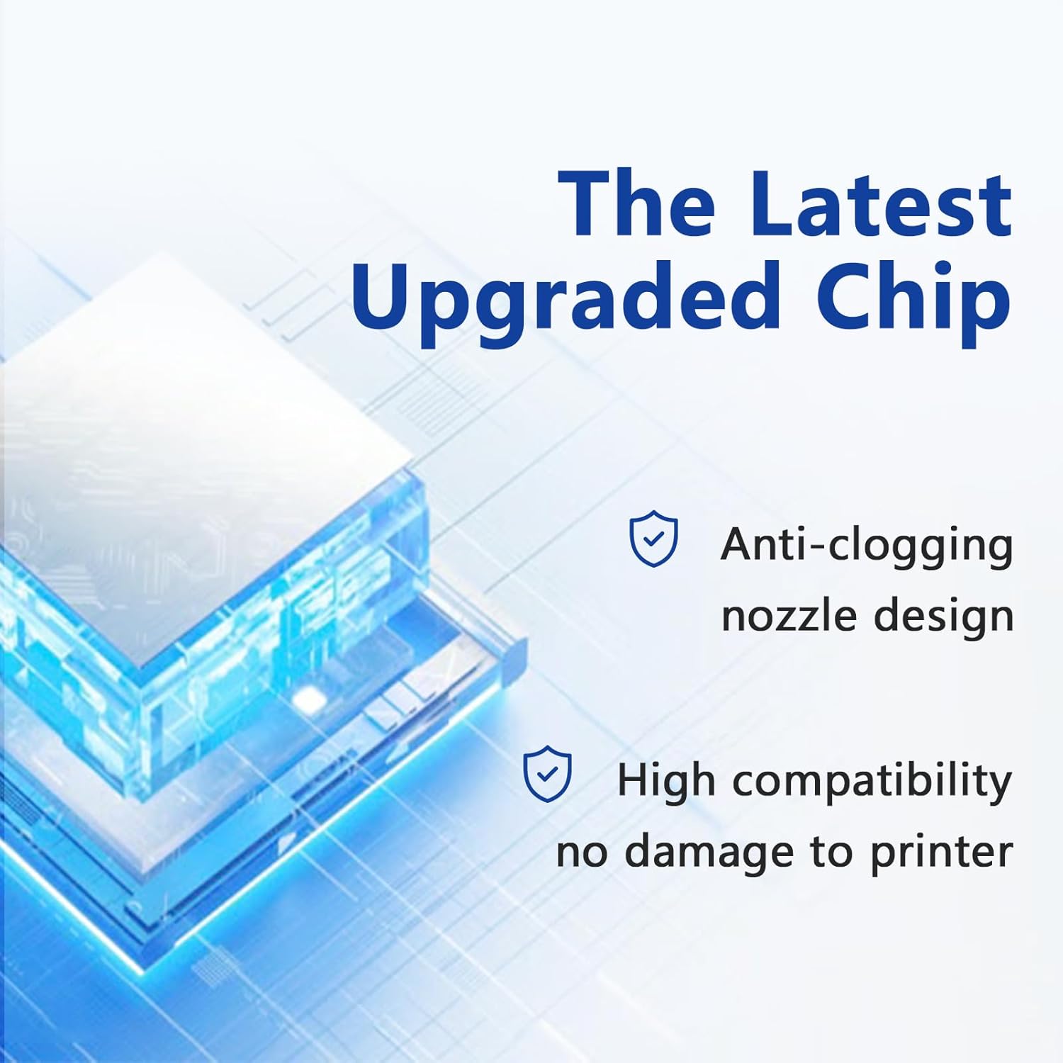 LC406XL LC406 Ink Cartridges for Brother Printer LC406 Ink Cartridges LC406XL LC 406 XL Compatible with Brother MFC-J4335DW MFC-J4535DW MFC-J5855DW MFC-J6555DW(4 Pack)