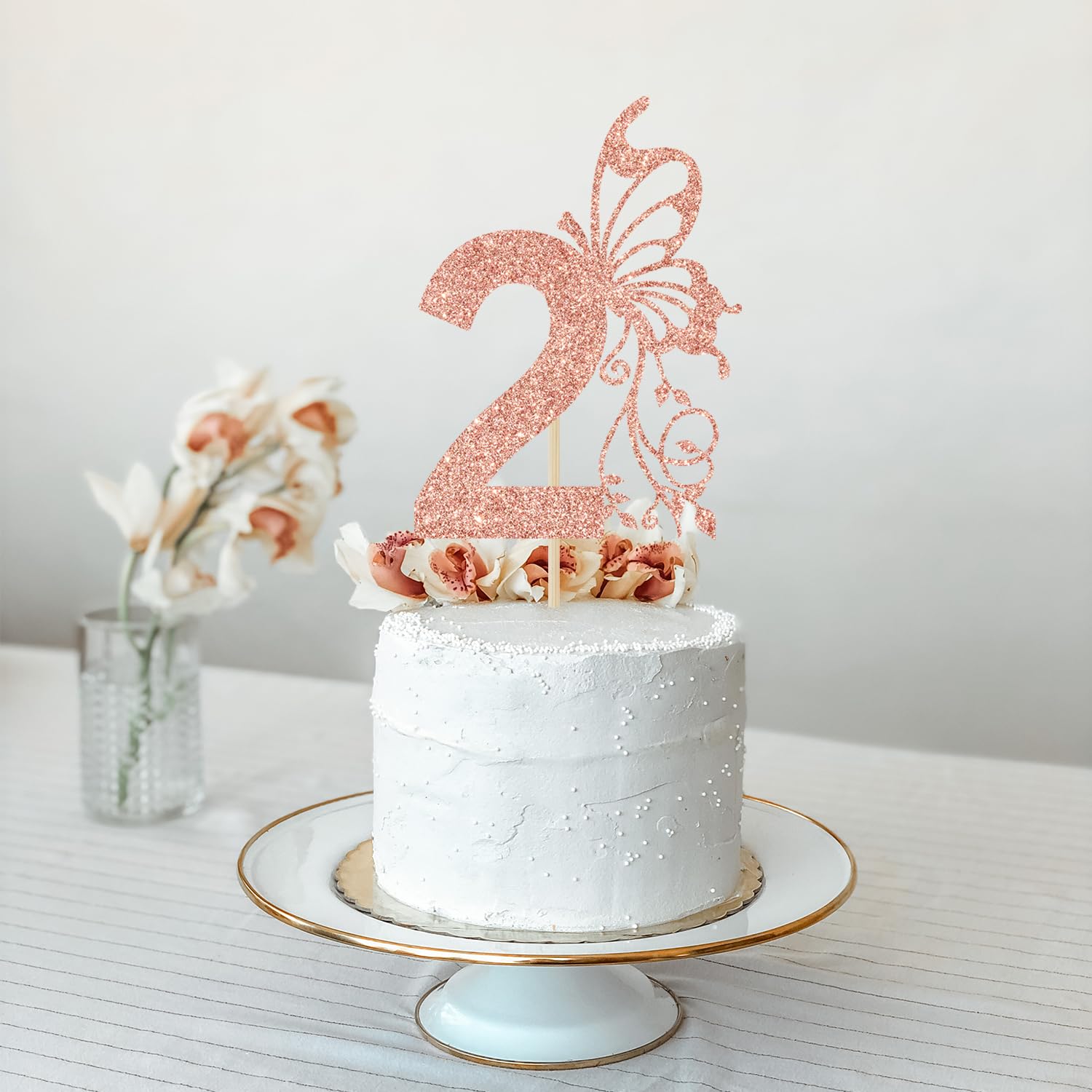 Snapklik.com : Number 2 Birthday Cake Topper - Happy 2nd Birthday Cake ...
