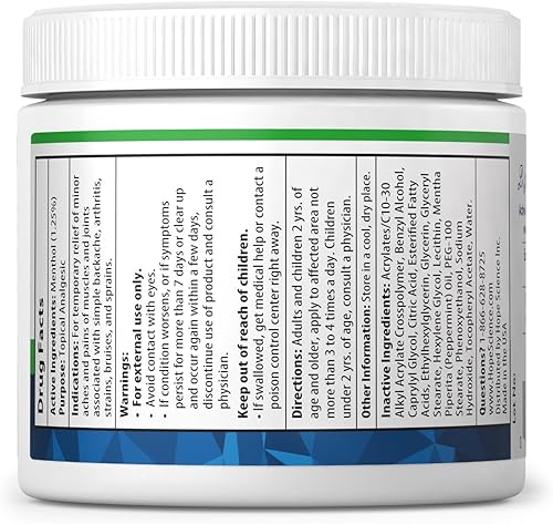 Miniatura 3 de ACTIVE AGAIN Crema para articulaciones y músculos, 4 onzas | Clínicamente probada para la salud y movilidad de las articulaciones, músculo, espalda,