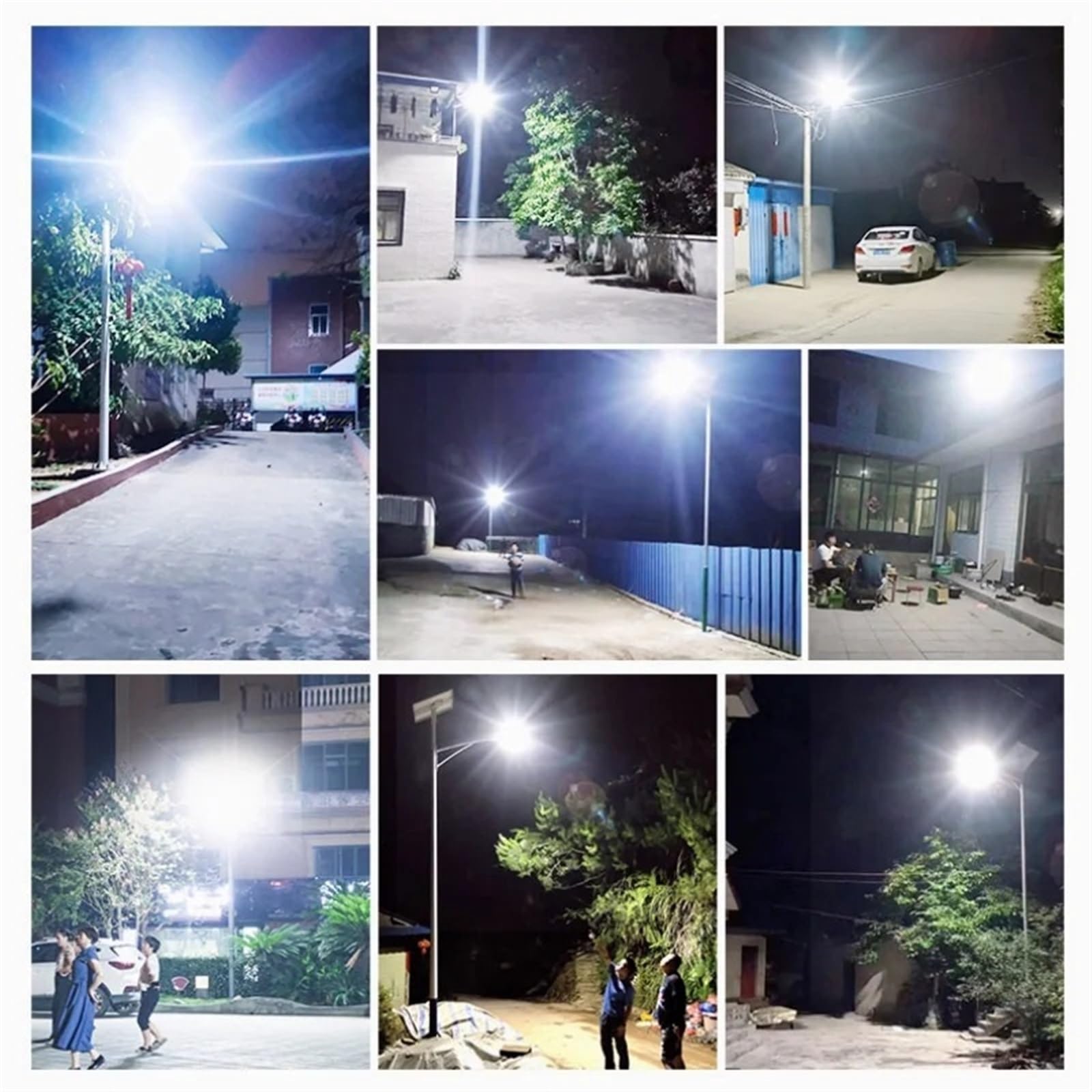 Lampy solarne, 200W lampa słoneczna zewnętrzna zewnętrzna słoneczna lampa uliczna ogród światło słoneczne dom wodoodporna kinkiet słoneczna lampa uliczna do ogrodzenia, drzwi, garażu, podwórka