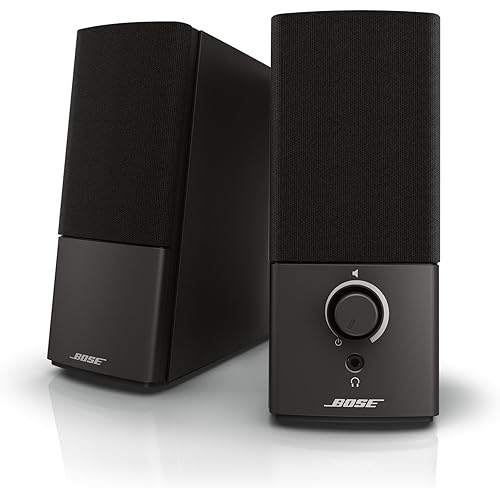 Bose Companion 2 Series III Multimedia Speakers - for PC (with 3.5mm AUX & PC Input) Black