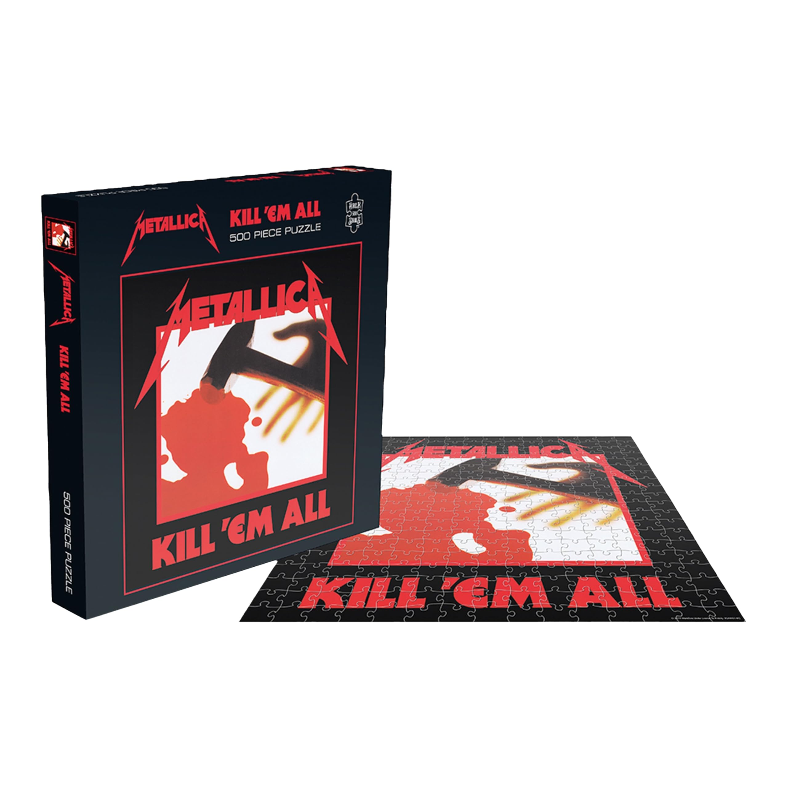 Amazon.com: Metallica Kill Em All (500 Piece Jigsaw Puzzle