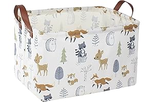 Kid Storage Basket: Collapsible, Multipurpose Basket for Toys, Books, and More