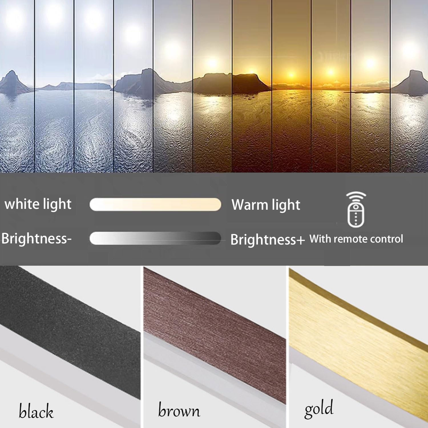 Lampy Wiszace Nowoczesna Restauracja LED Zyrandole Pierścień Ze Zdalnym Sterowaniem Ściemnialne Oświetlenie Sypialni Regulowana Wysokość Dla Salonu Kuchnia Lampy Sufitowe (Color : Black 20+40+60cm)
