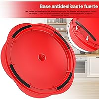 Vista 4 de Desmenuzadora de Pollo Desmenuzadora de Pechuga de Pollo Grande Herramienta Giratoria con Cepillo y Tenedor, Máquina Desmenuzadora de Carne Visible