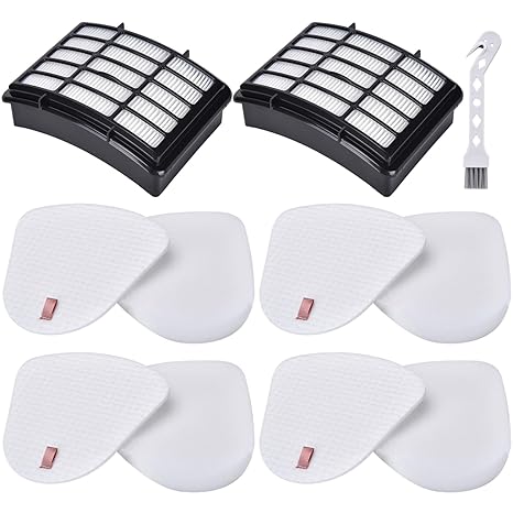 Filters for Shark Navigator Lift-Away NV350, NV351, NV352, NV355, NV360, NV370, UV440, UV490, UV540 vacuum- XFF350 XHF350