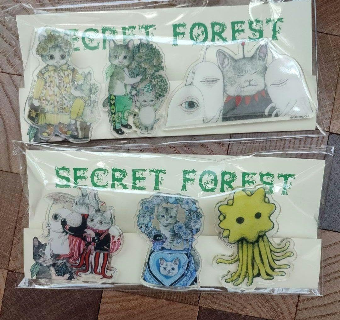 韓国　ヒグチユウコ展　限定　アクリルクリップ　3個セット