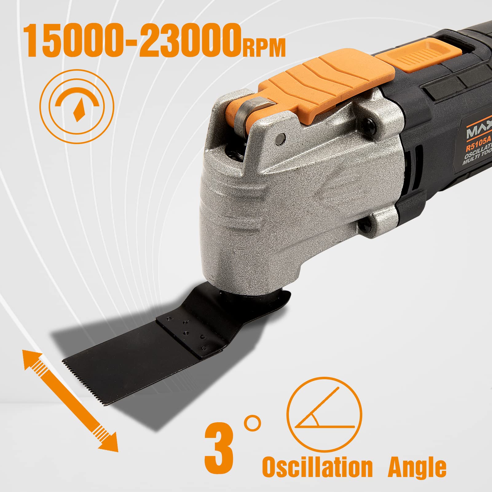Hyundai Multitool | Oscillerend | 300W | Inc Accessoires - 56751