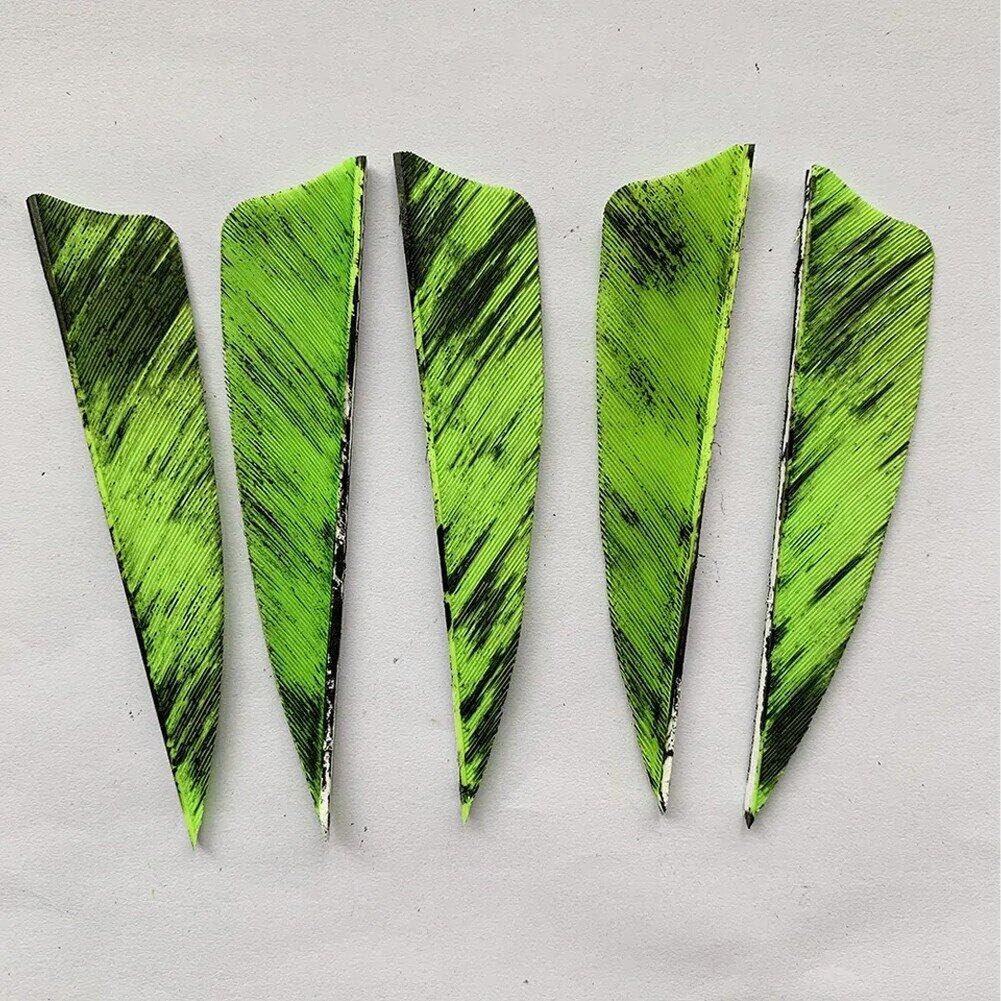 Flèches De Chasse en Plumes, 50 Pièces, Bouclier De Palette De Tir À l'arc, Fletchings De pour Chasse, Tir sur Cible, Accessoires De
