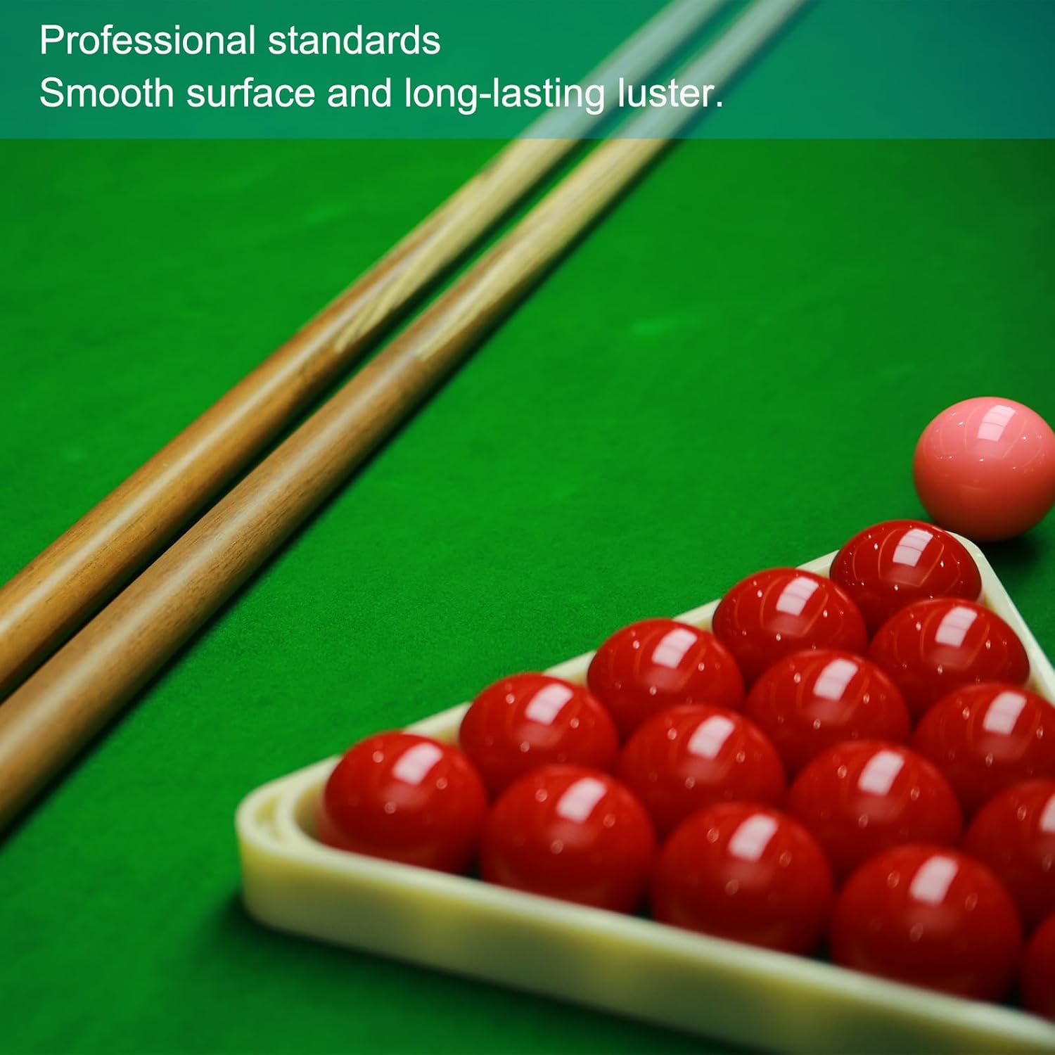 PATIKIL Billiards Balls Set, Regulation Size 22 Professional Billiard Balls, Including Cue Ball Pool Table Balls