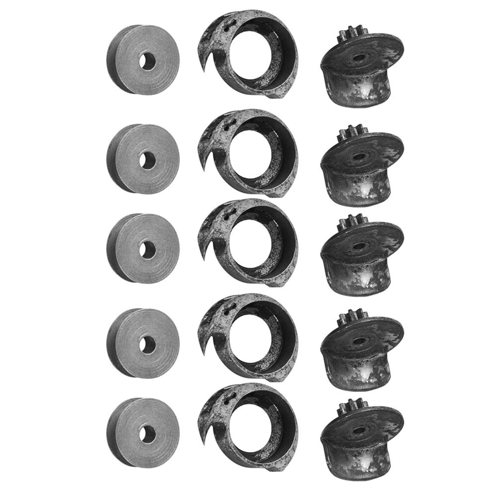 Support de bobine en métal pour machine à coudre le cuir et réparation de chaussures