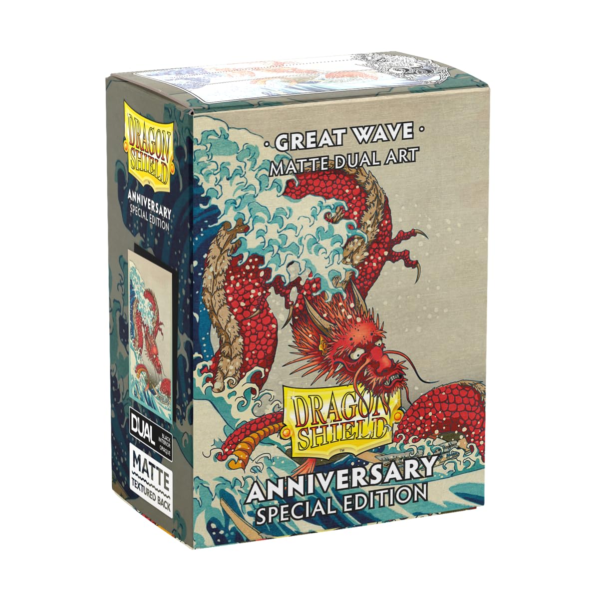 Dragon Shield Great Wave Matte Dual Art Card Sleeves (100 Pieces