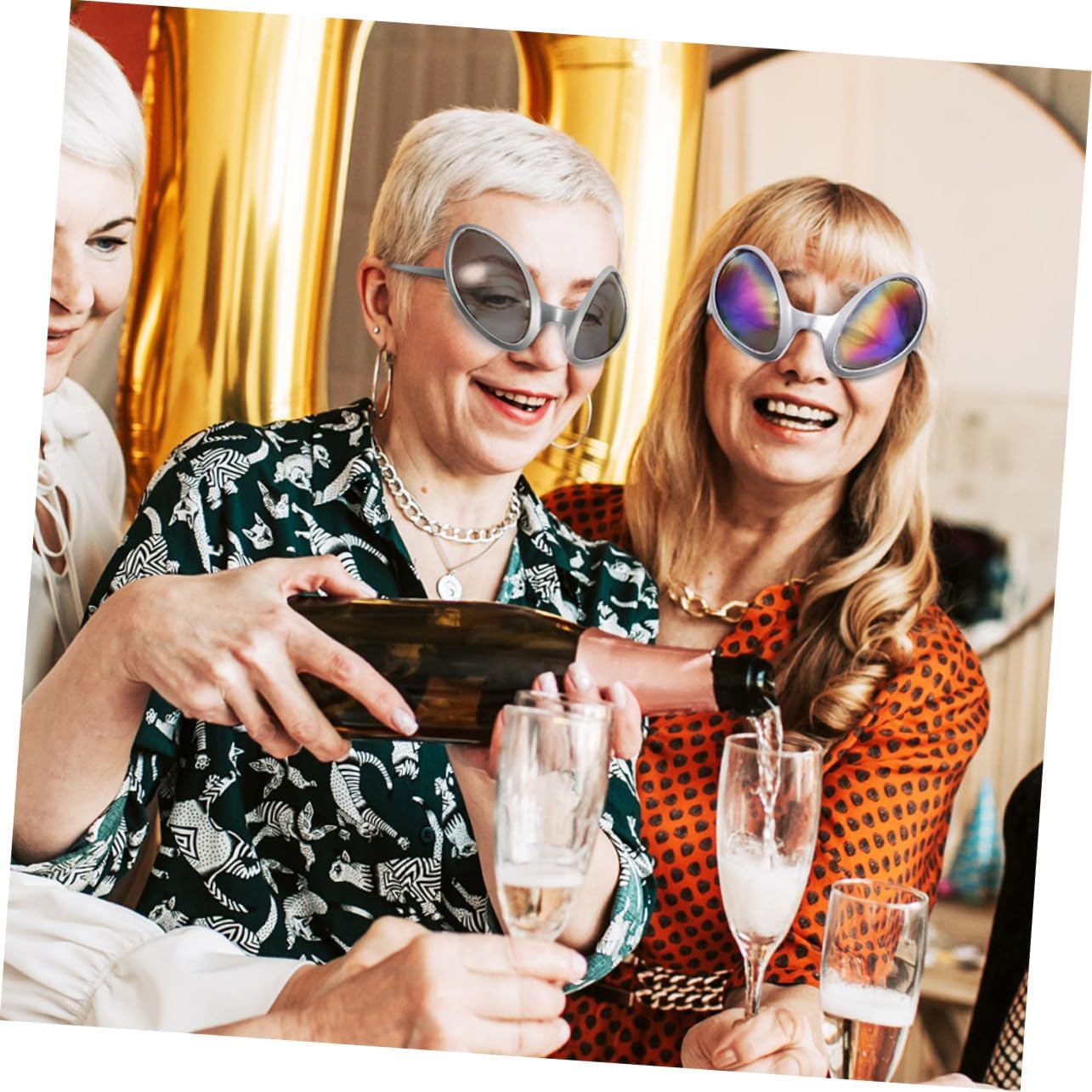LIFKOME 12pcs Glasses for Cosplay Parties and Halloween Accessories Diverse Frames Unique Photo Props for Unforgettable Moments