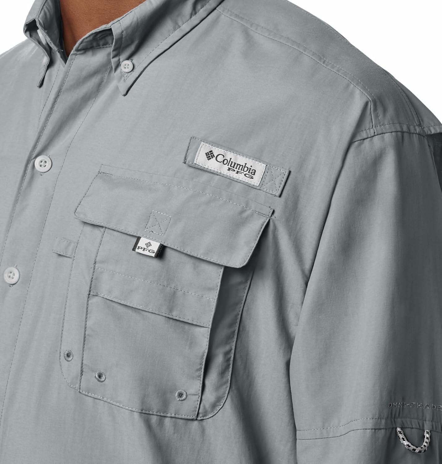 Columbia Pfg Bahama Shirt Columbia Discontinued PFG Bahama II - Camisa De Manga Larga Para Hombre, Gris (Cool Grey), 5X Camisa Columbia Bahama