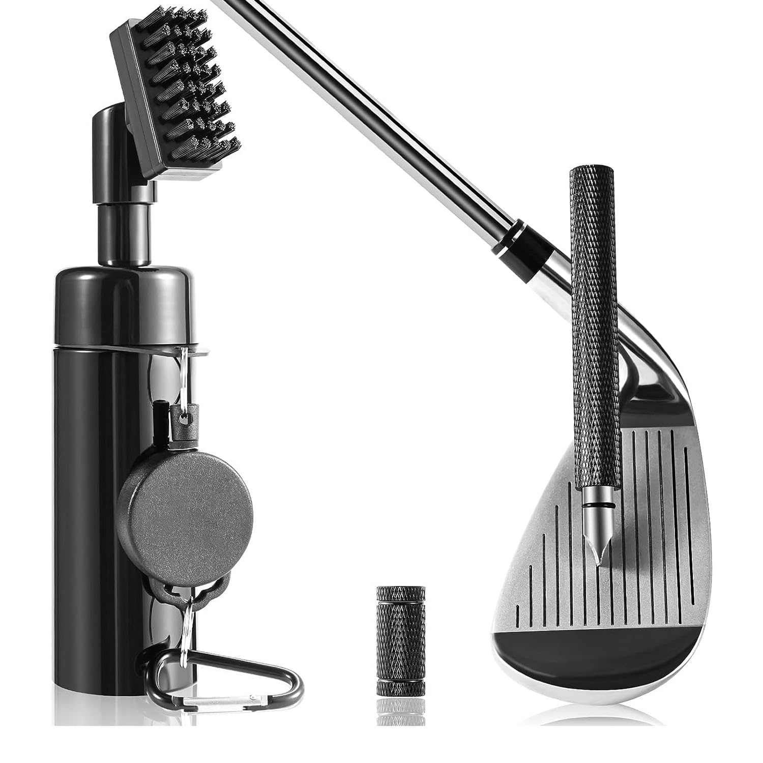 Tbest Club Groove – Affilatore E Pulitore Per Scanalature Mazze Da Golf (Acciaio Inox, Lega Alluminio) - 2