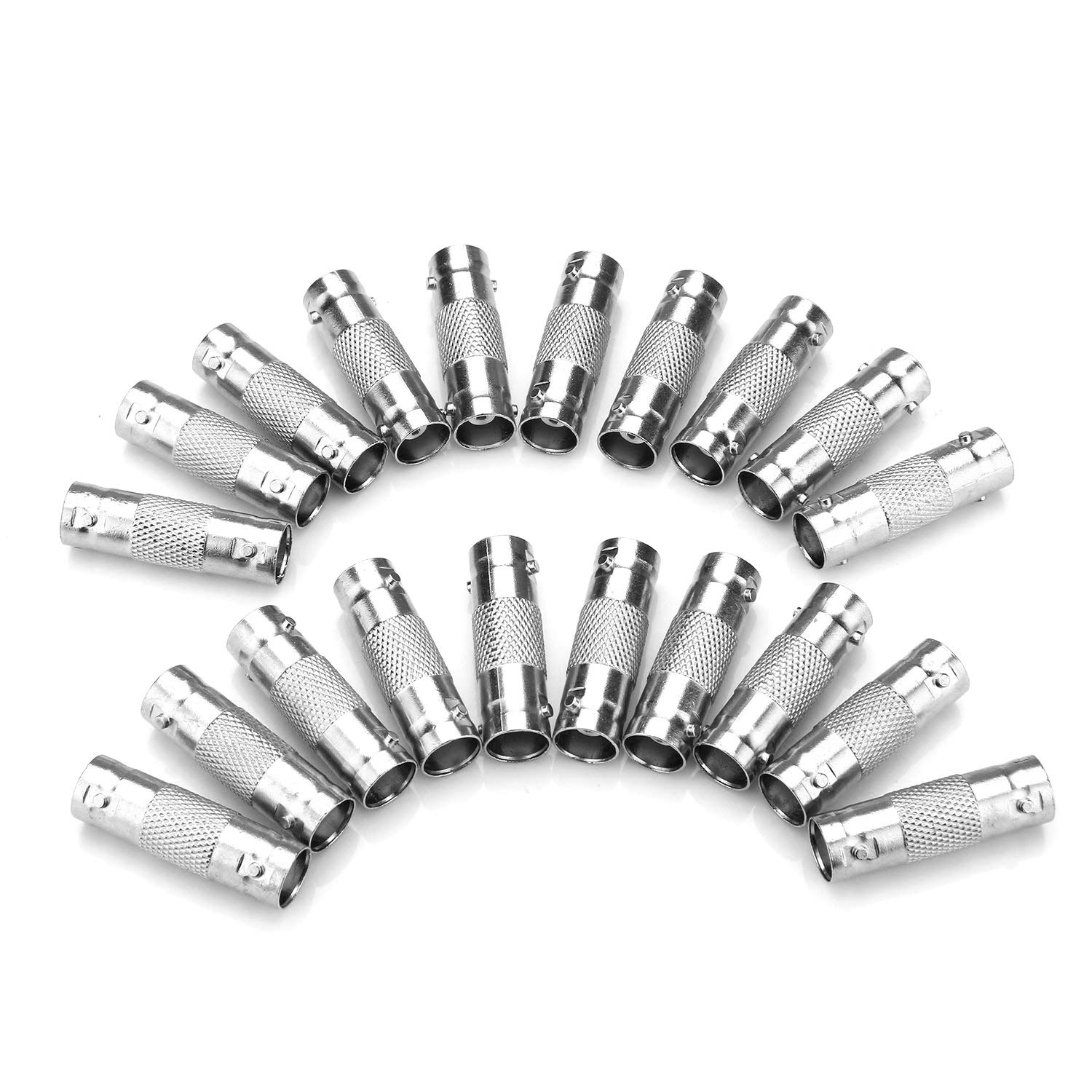 BNC Złącze żeńskie BNC do żeńskiego prostego złącza adaptera do kamery CCTV Survelliance System Pack 50 szt