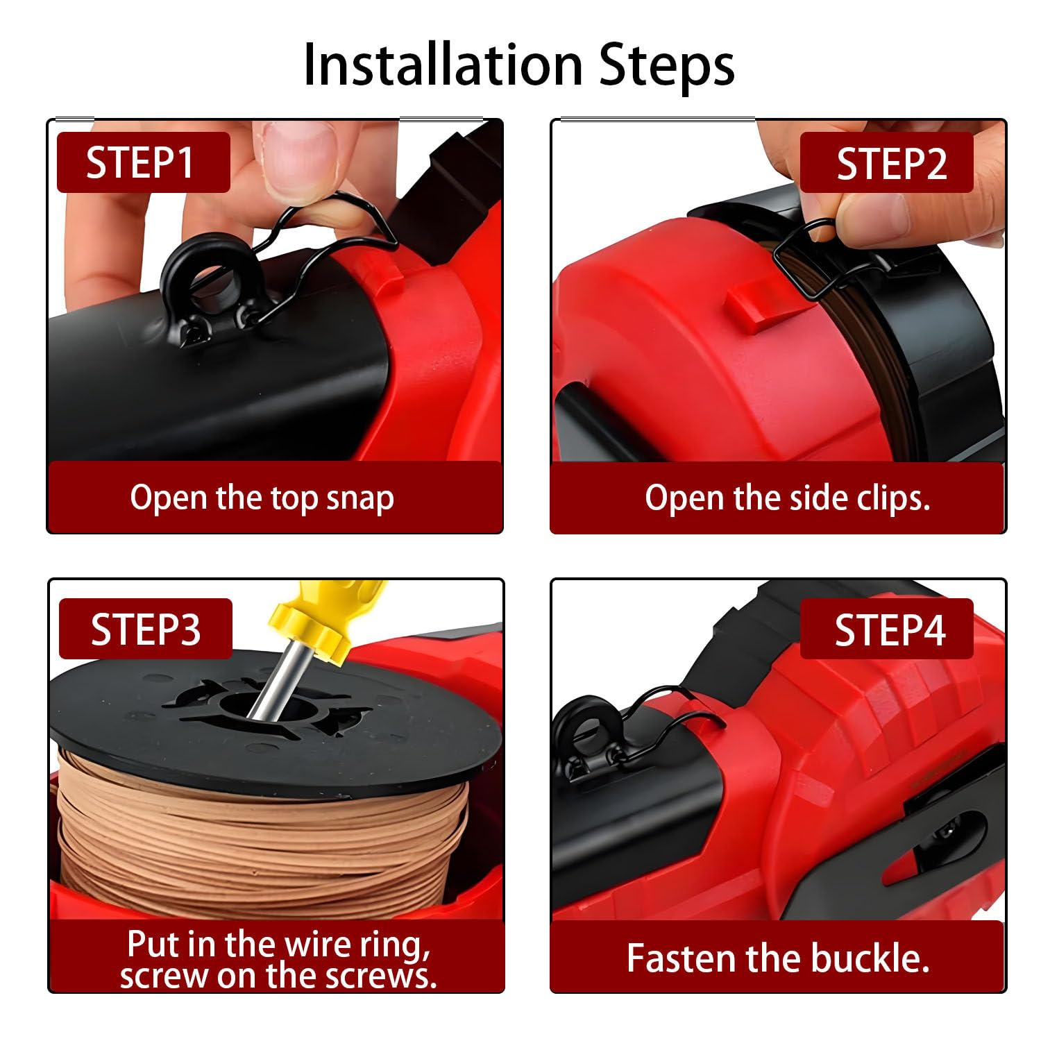 Herramienta Profesional para Atar viñas, con Ajuste de Cuatro velocidades: Atado automático de Ramas, diámetro de Atado de 25 mm, para Uvas, frambuesas y Tomates. 220V