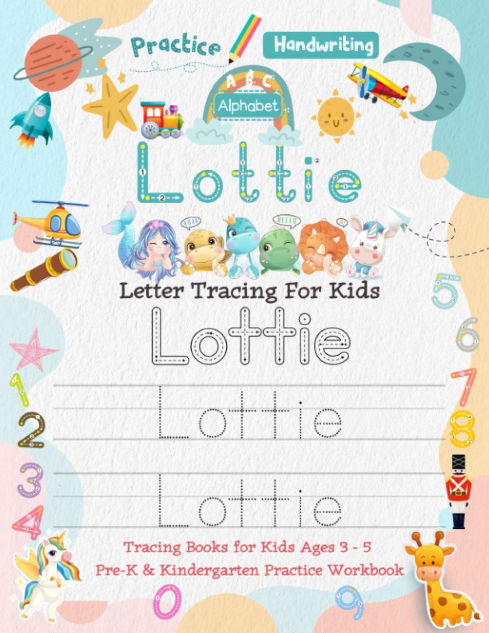 Buy Lottie Letter Tracing for Kids Personalized Name Primary Tracing