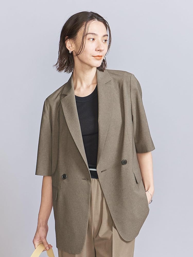 未使用 ユナイテッドアローズ ハーフスリーブ ジャケット Amazon | [ビューティー&ユース ユナイテッドアローズ] ハーフ