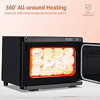 Vista 6 de Calentador de toallas calientes, gabinete profesional de toallas calientes, calentadores de toallas de spa 2 en 1 para tratamientos faciales, 15l